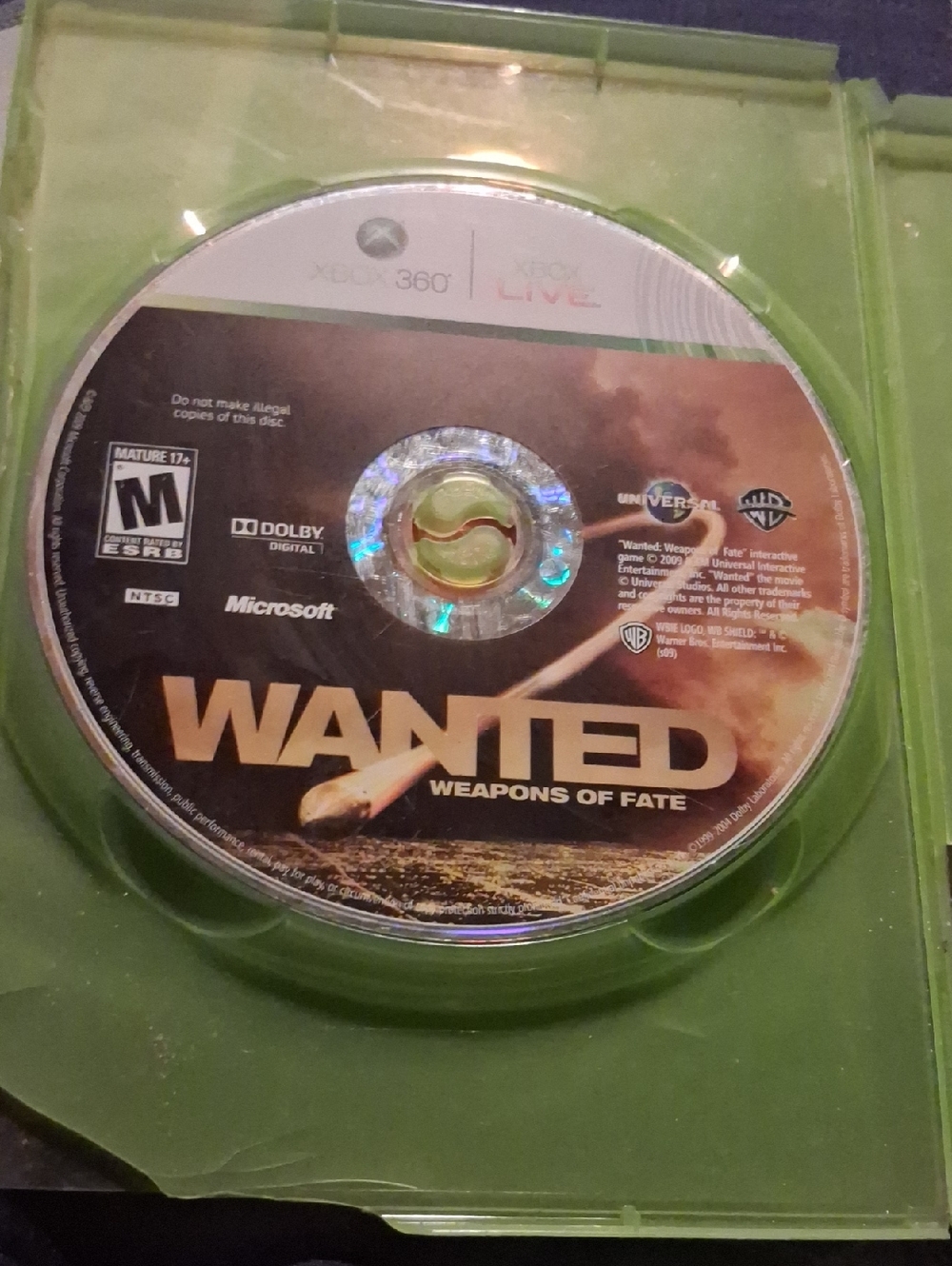 Universal Wanted: Weapons of Fate Disc (Black, Brown)